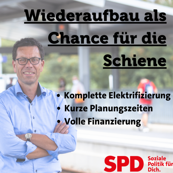 Sharpic Dierk Timm mit den Hautforderungen zum Wiederaufbau