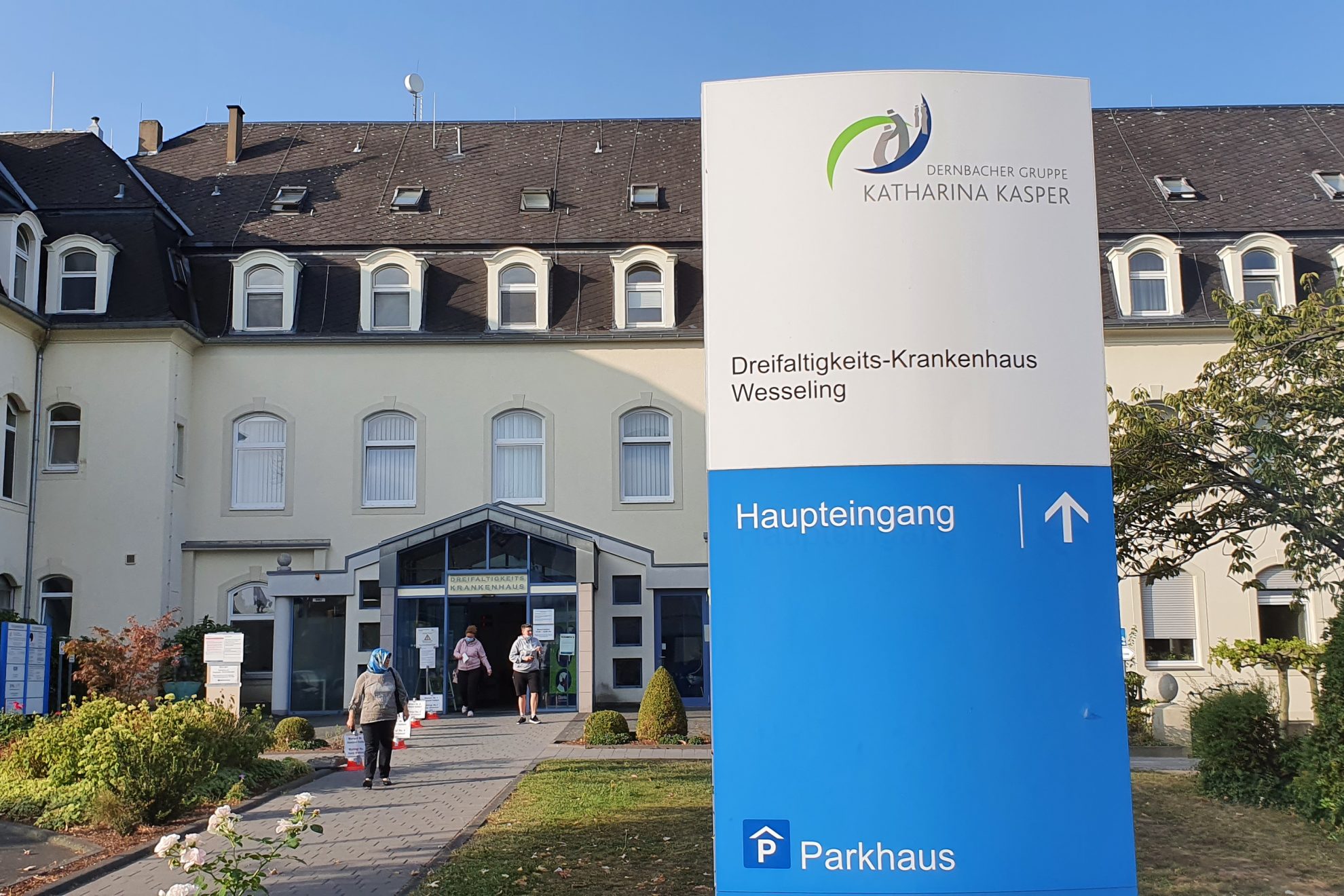 Eingang Krankenhaus Wesseling