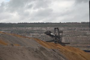 Bagger im Tagebau Hambach