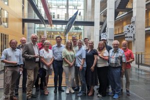 Die SPD-Fraktion im Paul Löbbe Haus mit Bernhard Daldrup MdB und Dagmar Andres MdB